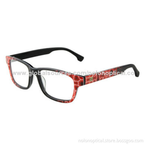 Spot Acetate Material Eyeglasses Frame